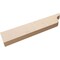 Ekena Millwork 2in. W x 6in. H x 28in. L Carmel Woodgrain TimberThane Rafter Tail, Primed Tan RFTUR02X06X28CARRCPR - alternate 5